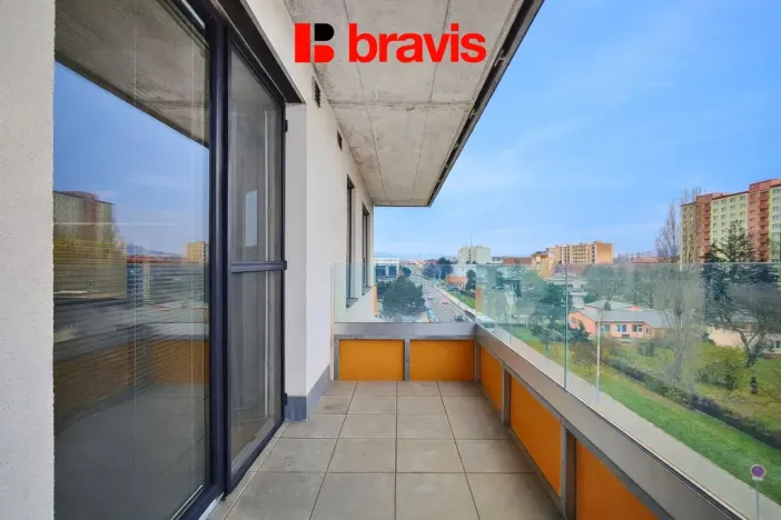 Pronájem bytu 1+kk, Brno - Židenice, Koperníkova, 36 m2