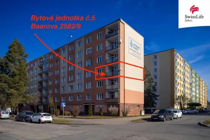 Prodej bytu 3+1, Plzeň, Baarova, 68 m2