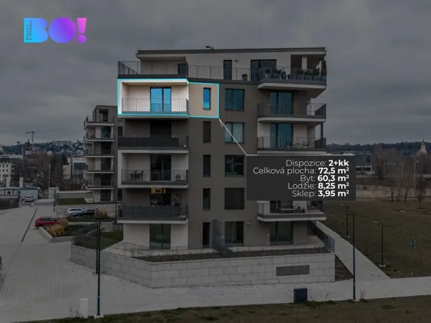 Pronájem bytu 2+kk, Ostrava, F. X. Riepla, 72 m2