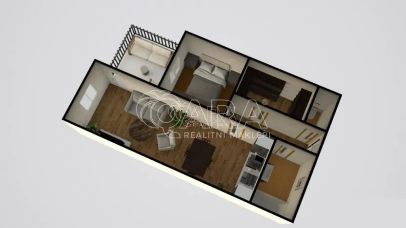 Pronájem bytu 2+kk, Olomouc - Povel, Janského, 55 m2