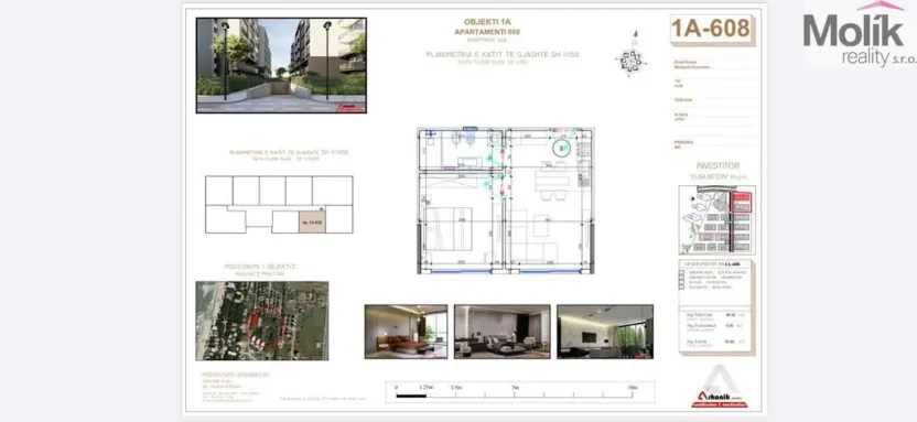 Prodej bytu 2+kk, Golem, Rruga Skënderbeu, 300 m2