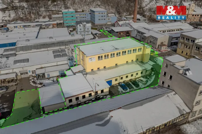 Prodej výrobních prostor, Vsetín, 4. května, 1240 m2