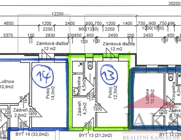 Prodej bytu 1+kk, Dlouhá Ves, 21 m2