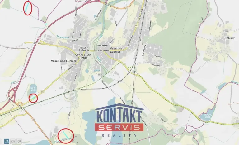 Prodej pole, Veselí nad Lužnicí, 11315 m2