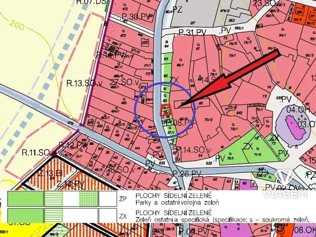 Prodej zahrady, Vlkoš, 203 m2