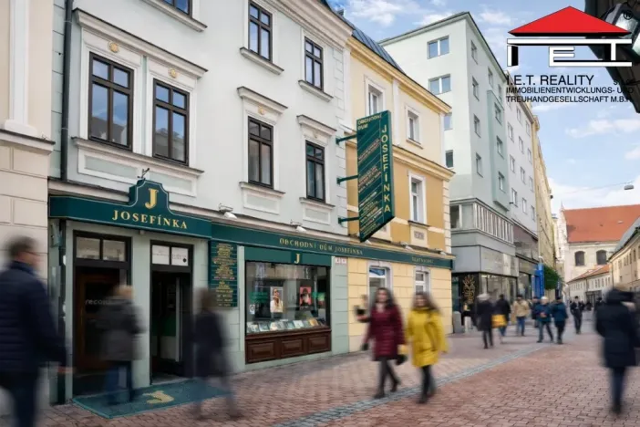 Pronájem obchodního prostoru, Brno, Josefská, 117 m2