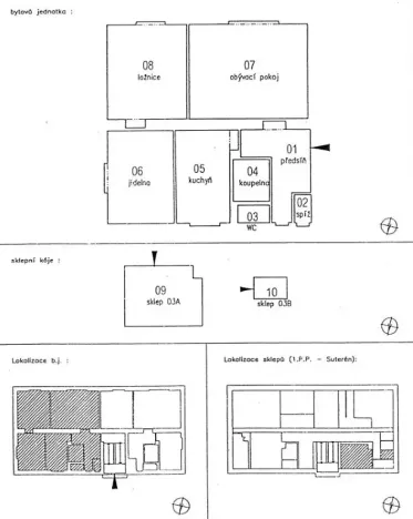 Prodej bytu 3+1, Praha - Ruzyně, Vlastina, 73 m2