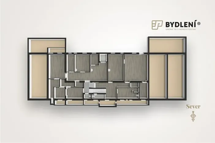 Pronájem komerční nemovitosti, Teplice, Jaselská, 754 m2