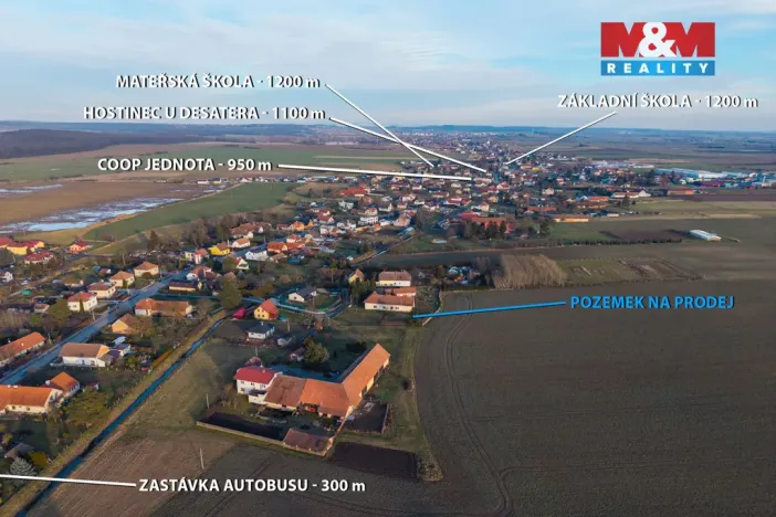 Prodej pozemku pro bydlení, Dolní Ředice, 1064 m2