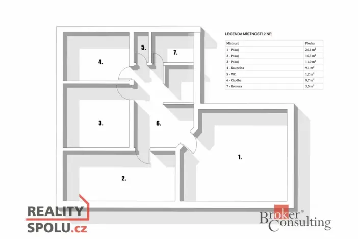 Prodej rodinného domu, Měšice, 155 m2