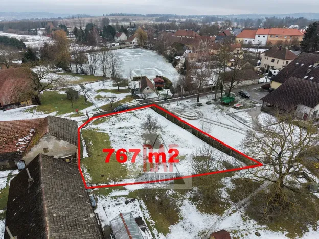 Prodej pozemku, Moravec, 767 m2