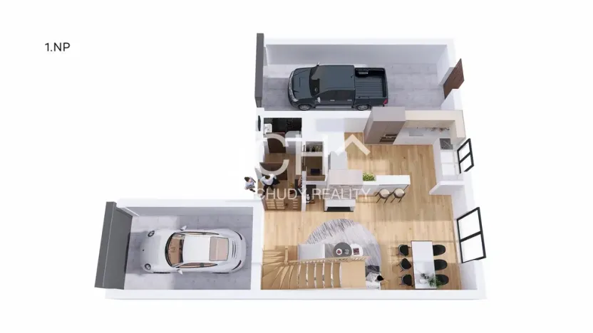 Prodej rodinného domu, Olomouc - Chomoutov, Výstavní, 104 m2