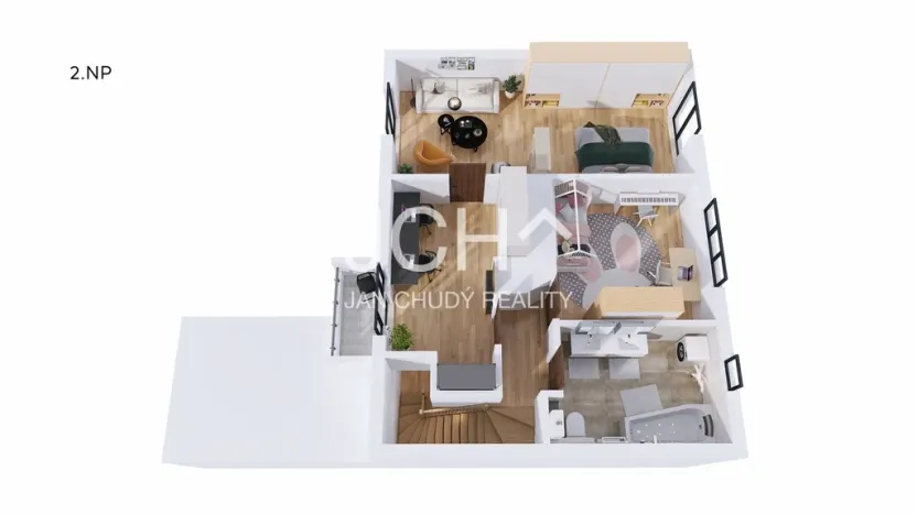 Prodej rodinného domu, Olomouc - Chomoutov, Výstavní, 104 m2