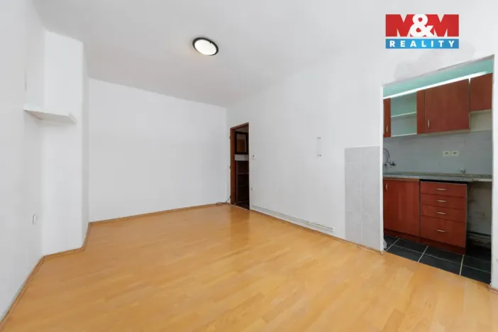 Prodej bytu 1+kk, Cheb, Hradební, 23 m2