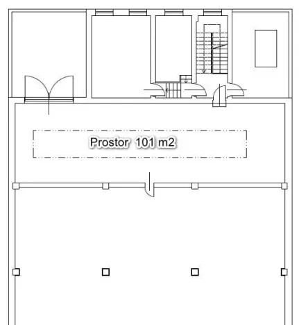 Pronájem skladu, Praha - Horní Počernice, Ve žlíbku, 101 m2