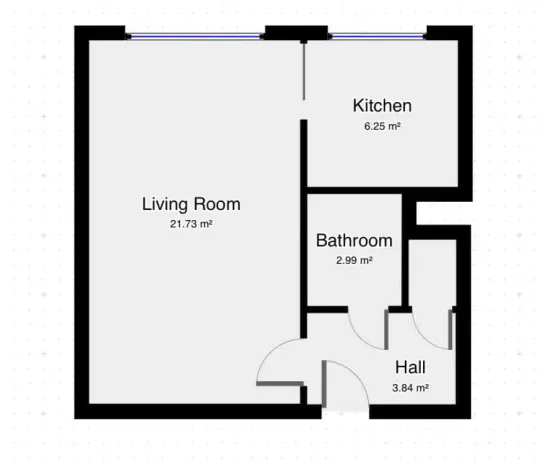Pronájem bytu 1+1, Praha - Smíchov, K vodojemu, 33 m2
