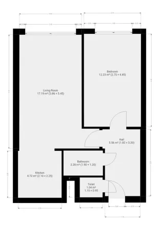 Pronájem bytu 2+kk, Praha - Hlubočepy, V remízku, 45 m2