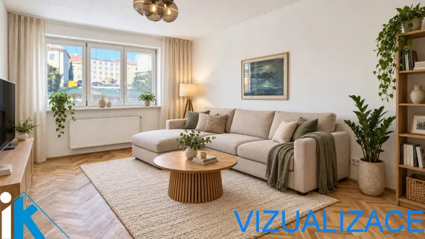 Prodej bytu 3+1, Konice, Sportovní, 64 m2