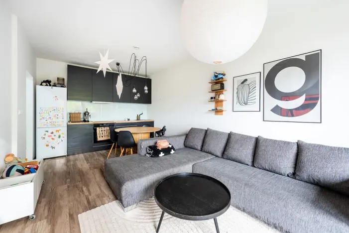 Prodej bytu 2+kk, Veleň - Mírovice, Polní, 49 m2