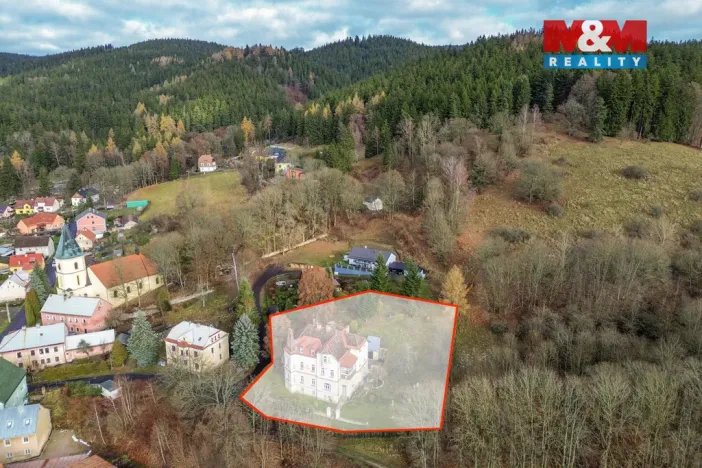 Prodej činžovního domu, Lázně Kynžvart, J. E. Purkyně, 600 m2