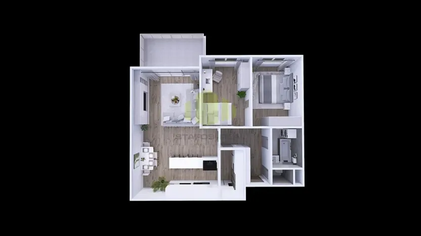 Pronájem bytu 3+kk, Olomouc, Topolová, 78 m2