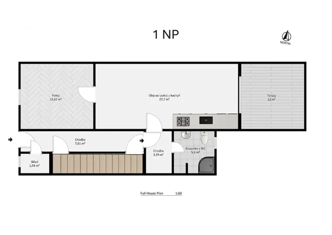 Prodej činžovního domu, Olomouc, Polská, 143 m2