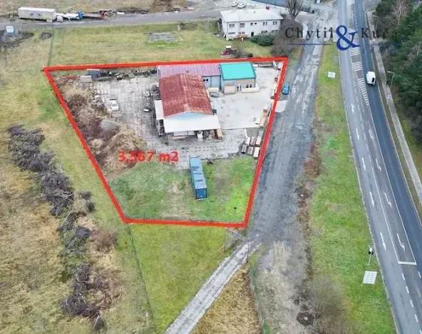 Prodej obchodního prostoru, Bystřice pod Hostýnem, Holešovská, 3567 m2