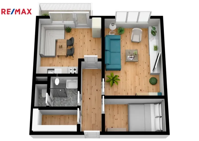 Prodej bytu 2+1, Hradec Králové - Třebeš, Hradecká, 46 m2