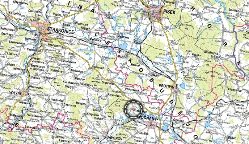 Prodej pole, Krašlovice, 8624 m2