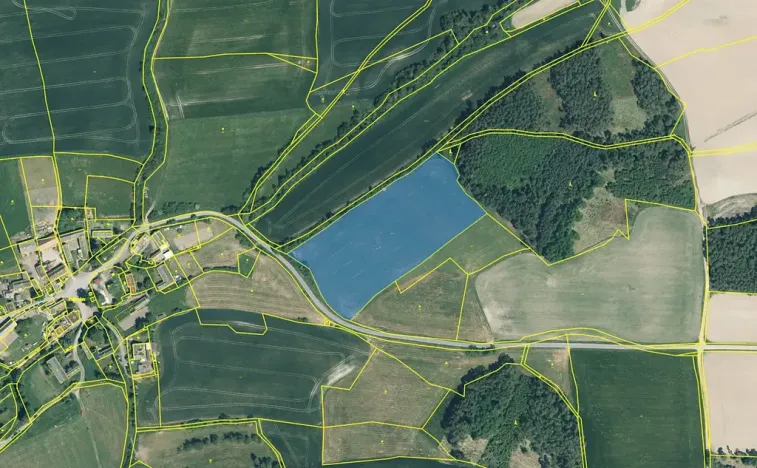 Prodej pole, Křelovice, 20701 m2