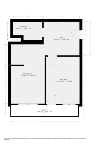 Pronájem bytu 2+kk, Praha - Karlín, Nekvasilova, 40 m2