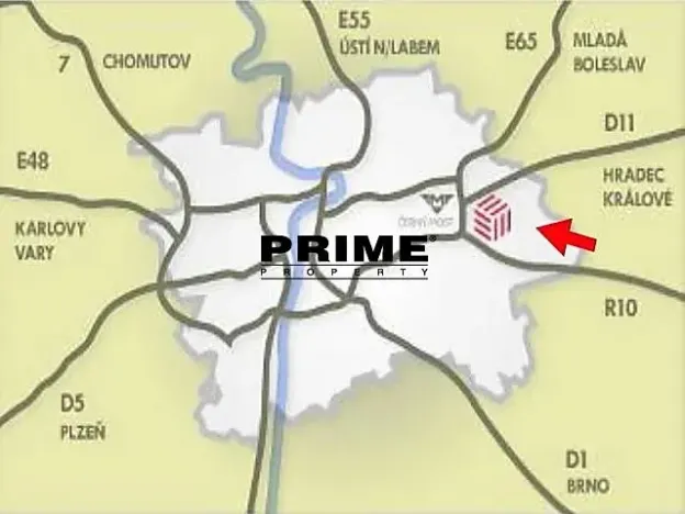 Pronájem skladu, Praha - Horní Počernice, Ve žlíbku, 101 m2