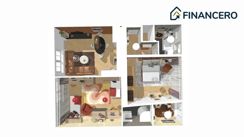 Prodej bytu 2+1, Brno, Vaňkovo náměstí, 83 m2