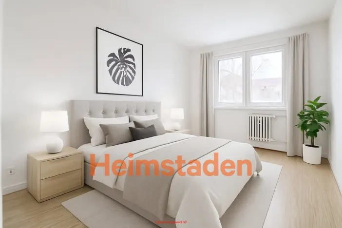 Pronájem bytu 2+1, Karviná - Nové Město, Kořenského, 53 m2