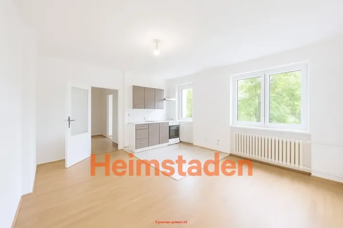 Pronájem bytu 1+kk, Karviná - Nové Město, Řecká, 28 m2