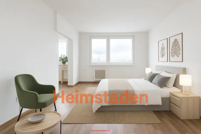 Pronájem bytu 1+kk, Karviná - Hranice, Slovenská, 30 m2