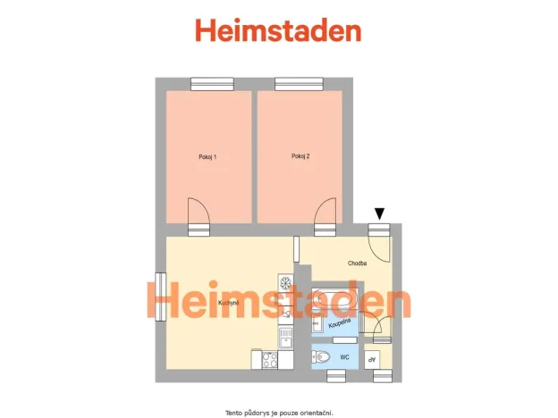Pronájem bytu 2+1, Havířov - Město, Třeneckého, 60 m2
