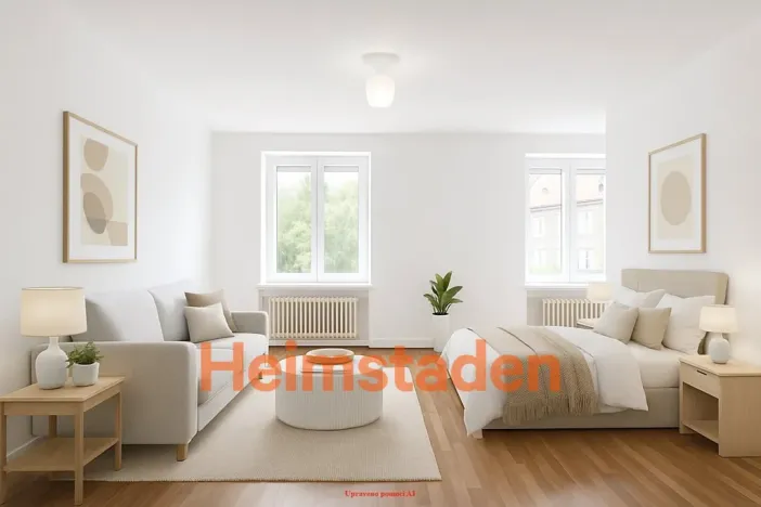 Pronájem bytu 1+kk, Ostrava - Poruba, náměstí Jana Nerudy, 33 m2