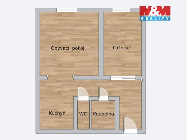 Prodej bytu 2+1, Havířov - Šumbark, Zvonková, 51 m2