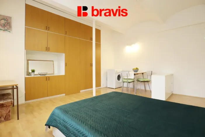 Pronájem bytu 1+1, Brno - Žabovřesky, Královopolská, 30 m2