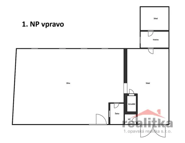 Prodej obchodního prostoru, Opava - Jaktař, Přemyslovců, 525 m2