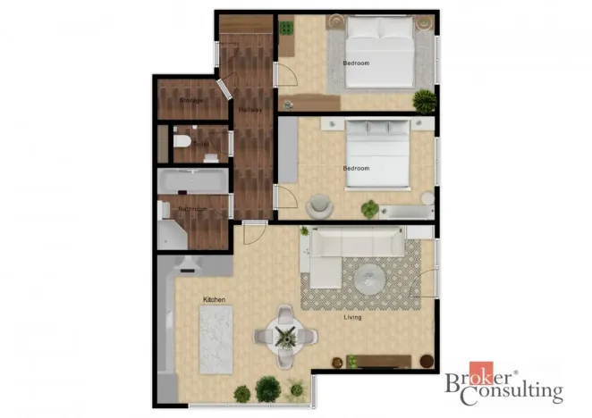 Prodej bytu 3+kk, Poděbrady - Poděbrady V, Čechova, 86 m2