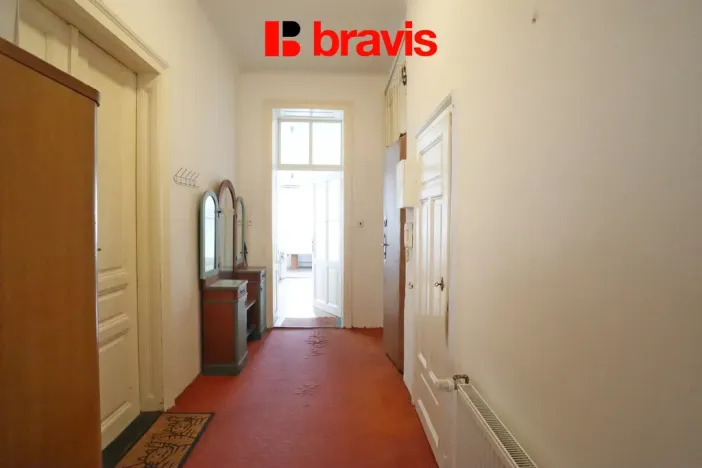 Pronájem bytu 1+kk, Brno - Veveří, Gorkého, 28 m2