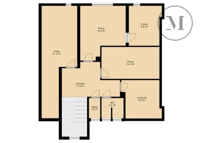 Prodej rodinného domu, Kaplice, Malšské údolí, 242 m2