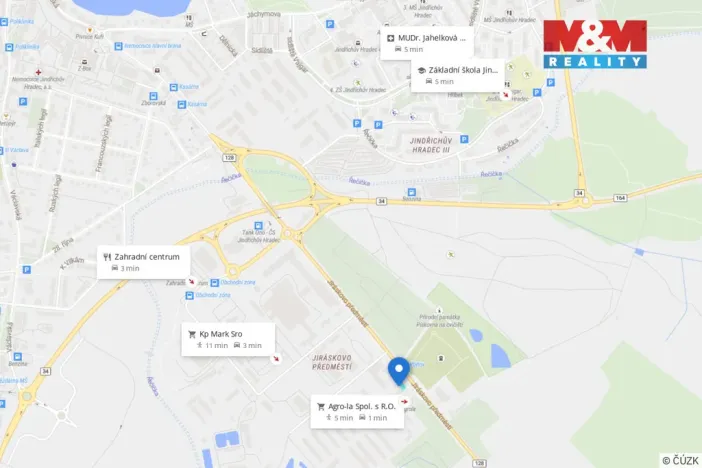 Pronájem skladu, Jindřichův Hradec - Jindřichův Hradec III, Jiráskovo předměstí, 540 m2