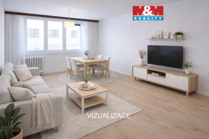 Prodej bytu 2+kk, Praha - Strašnice, Královická, 48 m2