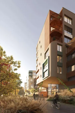 Prodej bytu 2+kk, Praha - Radlice, U Komína, 46 m2