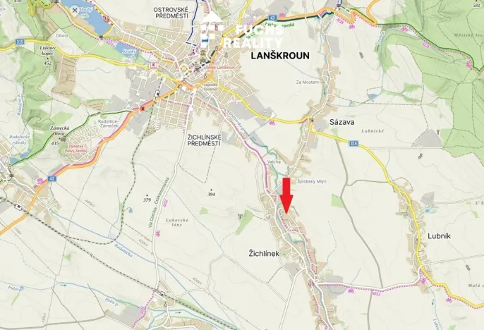 Prodej pozemku pro bydlení, Žichlínek, 1091 m2