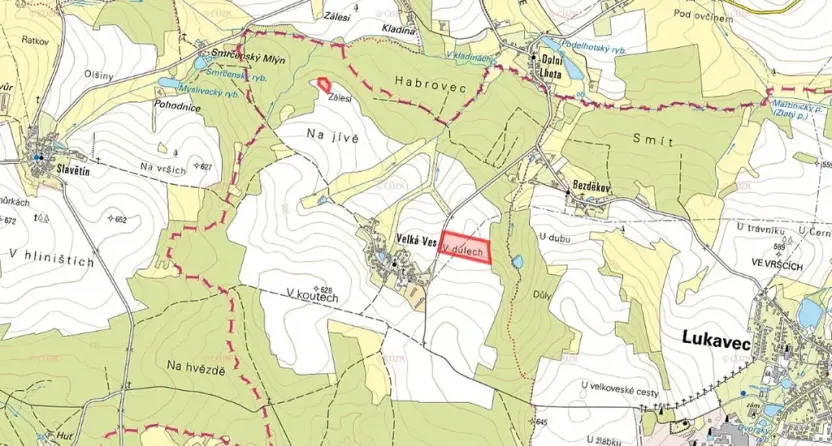 Prodej pole, Načeradec, 22280 m2