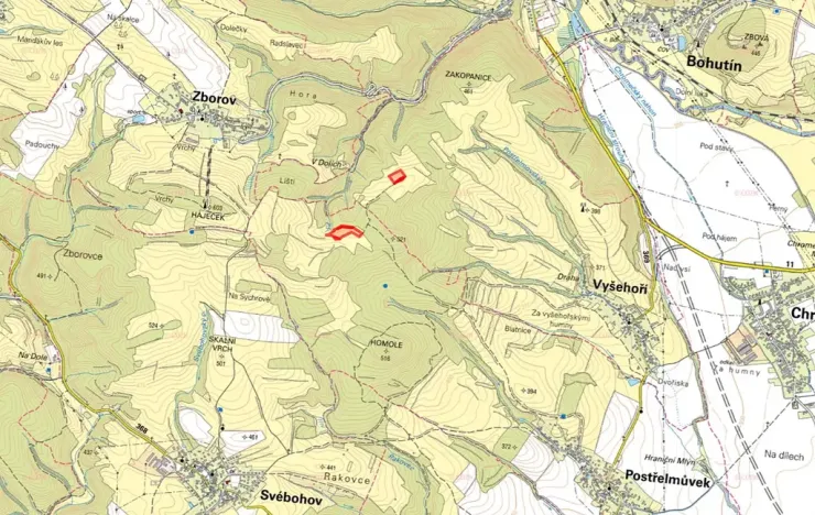 Prodej louky, Postřelmůvek, 18193 m2